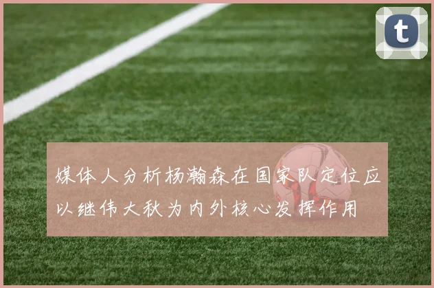 媒体人分析杨瀚森在国家队定位应以继伟大秋为内外核心发挥作用